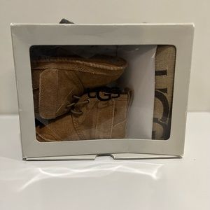 Baby's Neumel Booties & Ugg Beanie Gift Set